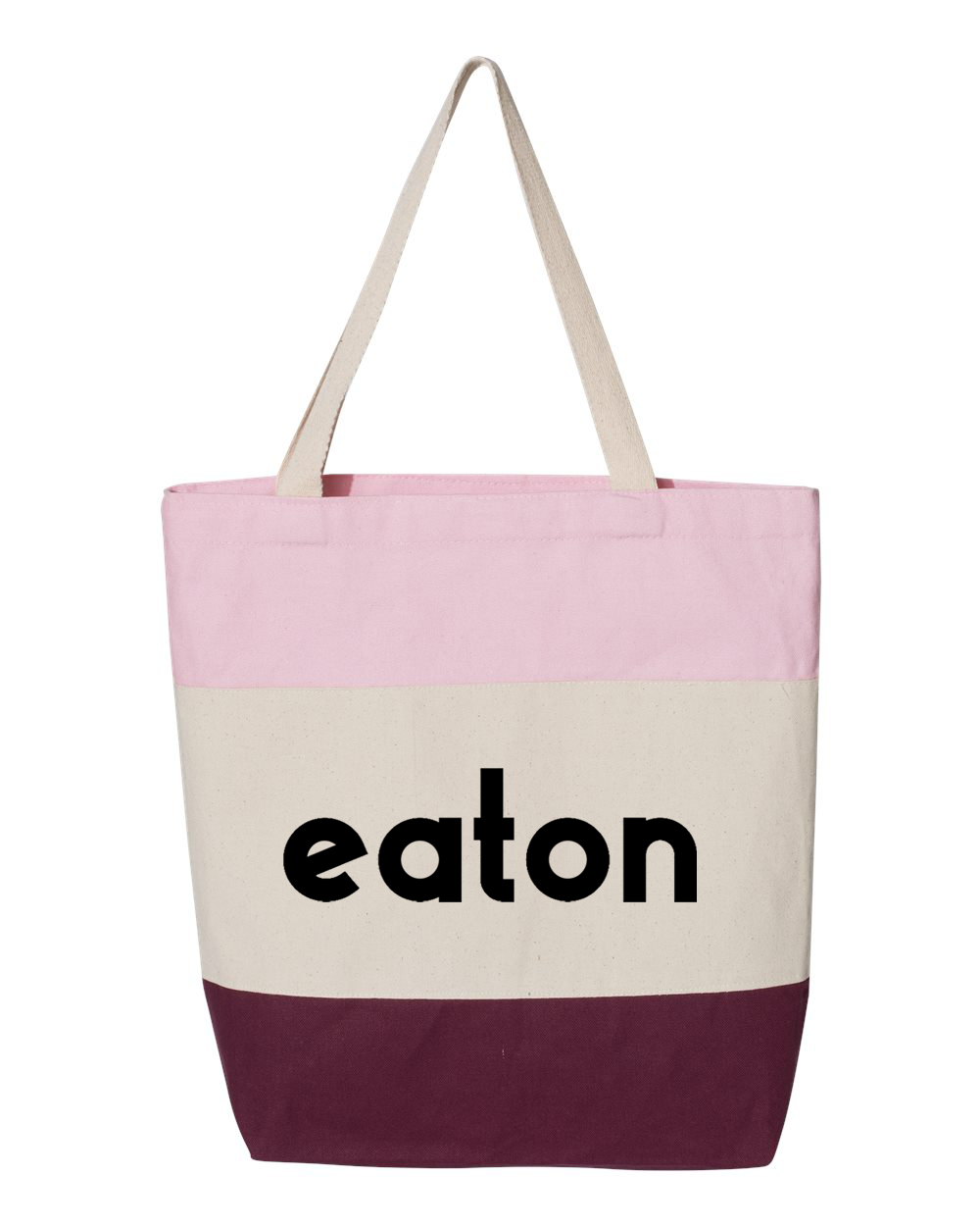 Eaton Tri-Color Tote Bag