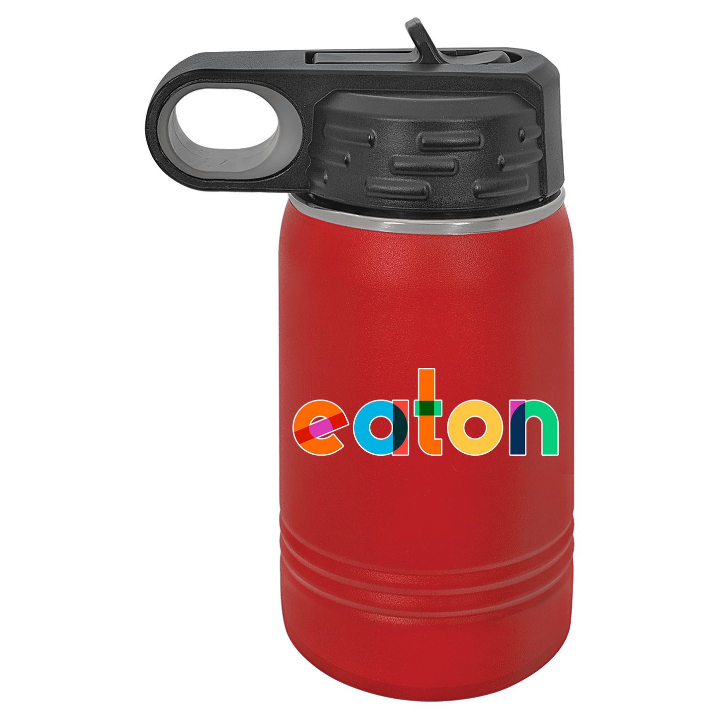 Colorful Eaton Water Bottle 12 oz