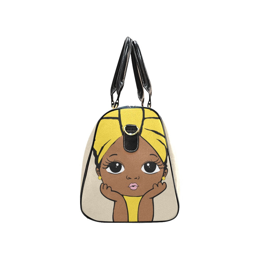 Black Girl Travel Bag