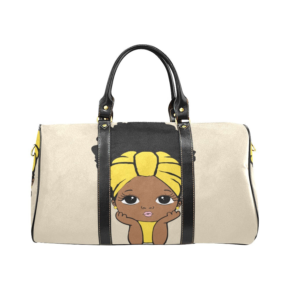 Black Girl Travel Bag