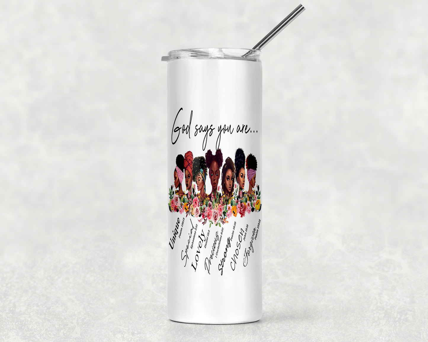 God Says You Are Tumbler