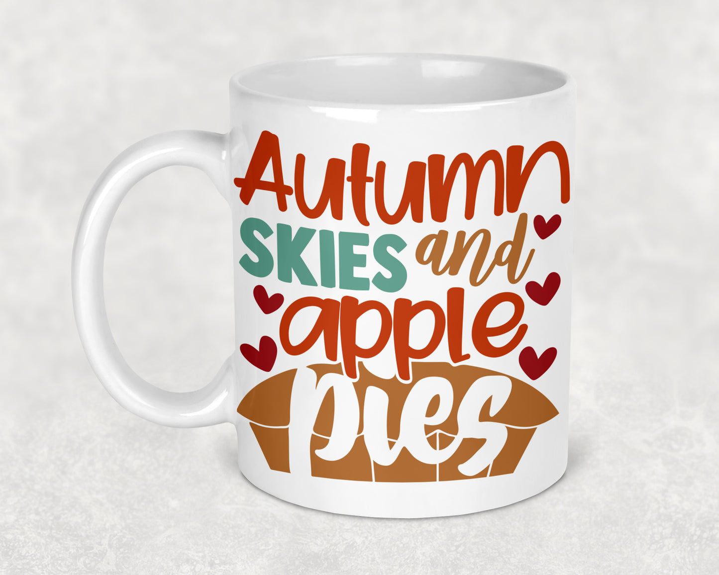 Autumn skies and pumpkin pies