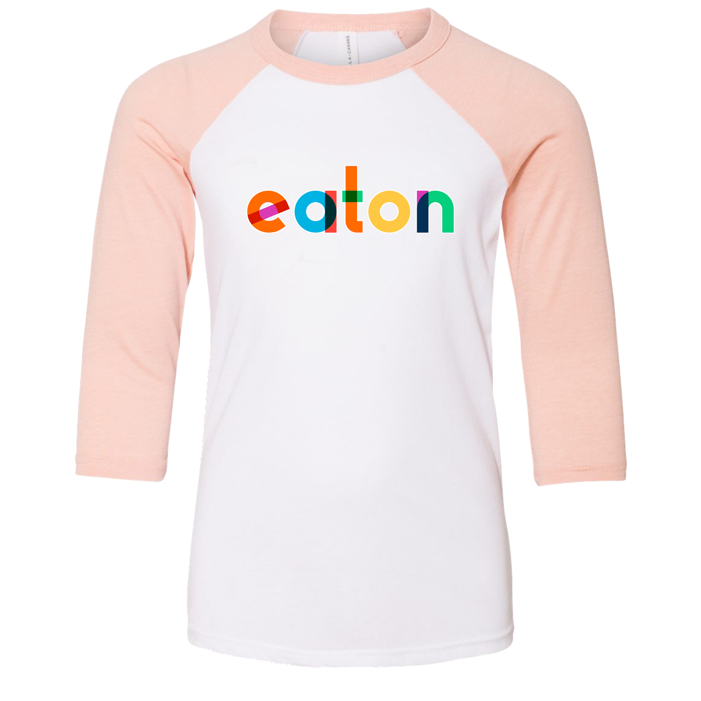 Rainbow Eaton Youth Baseball Tee
