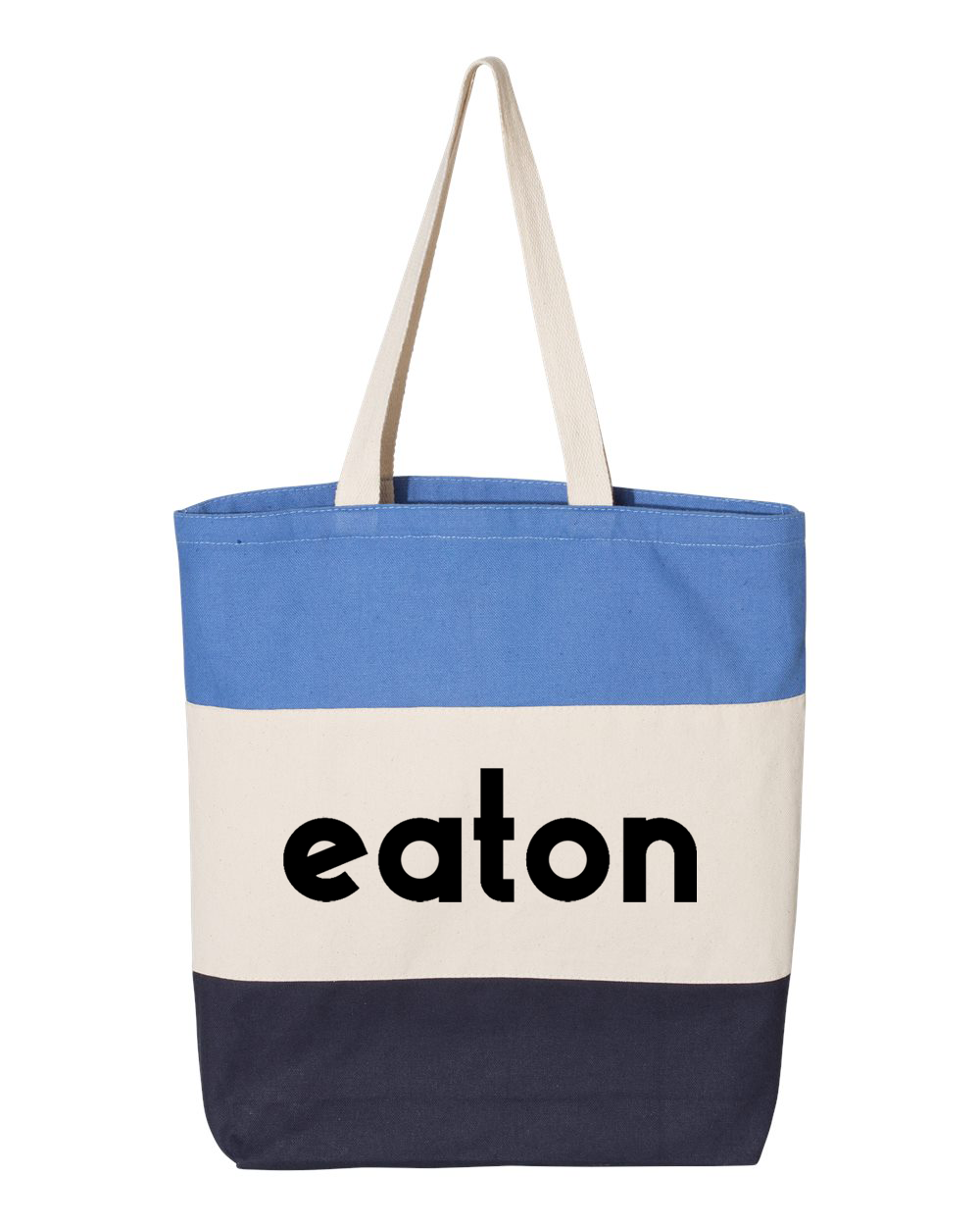 Eaton Tri-Color Tote Bag