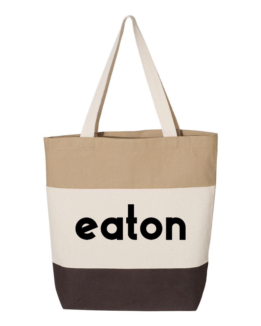 Eaton Tri-Color Tote Bag