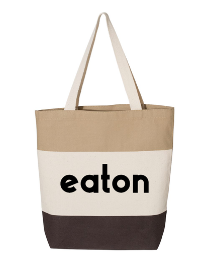 Eaton Tri-Color Tote Bag