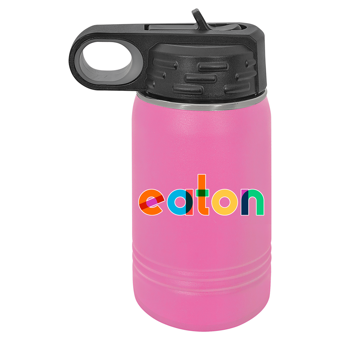 Colorful Eaton Water Bottle 12 oz