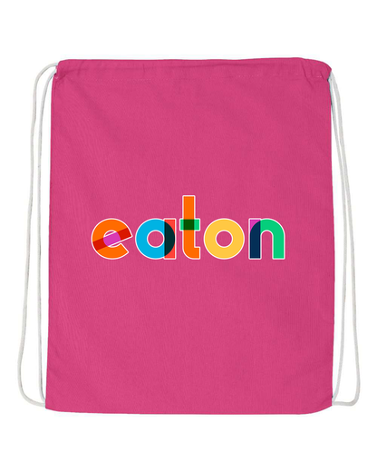 Eaton Colorful Drawstring Bag