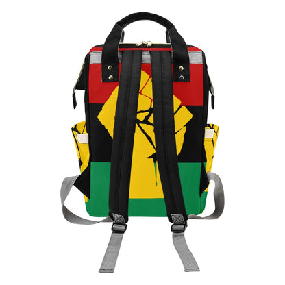 Black Power Backpack/Diaper Bag