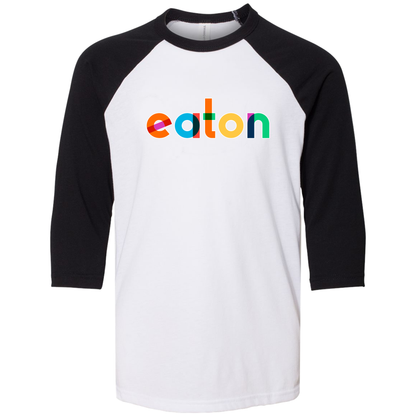 Rainbow Eaton Youth Baseball Tee
