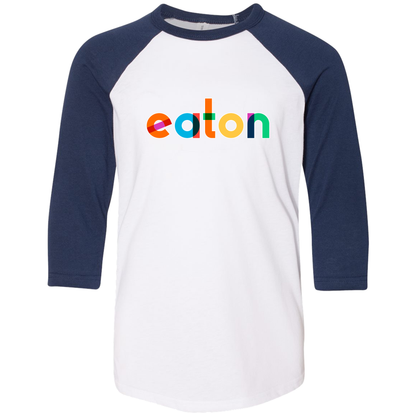 Rainbow Eaton Youth Baseball Tee
