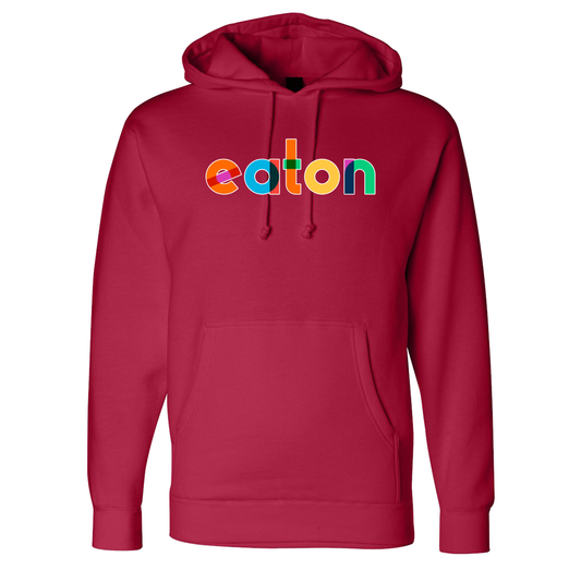 Heavy Rainbow Eaton Adult Hoodie