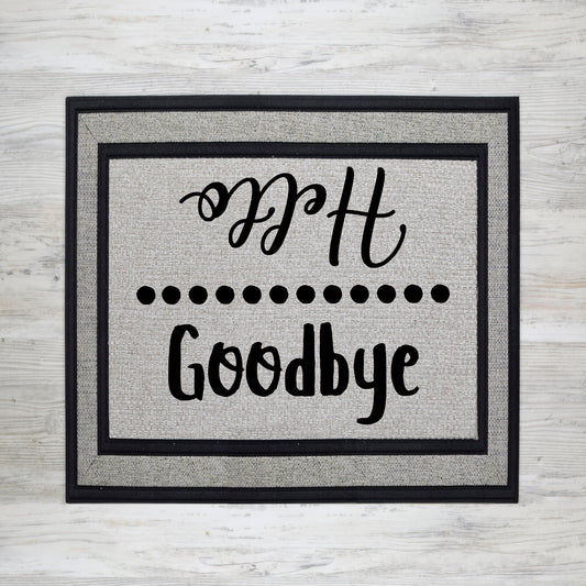 Goodbye Mat Door Mats – District Maker