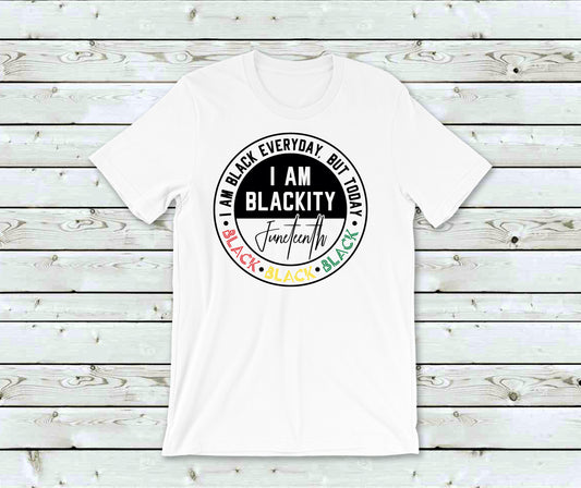 I Am Black Everyday Crew Neck