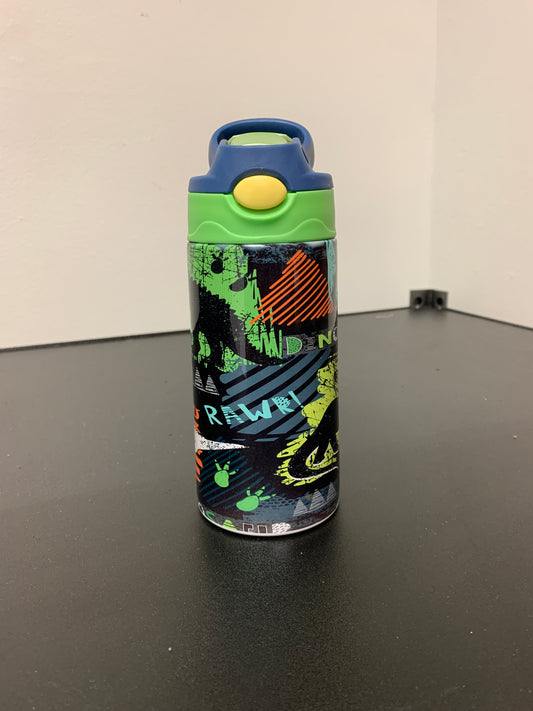 Dinosaur kids water bottle