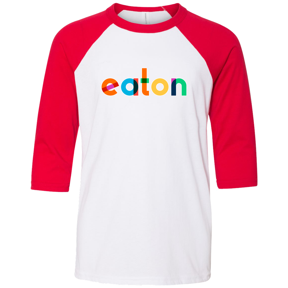 Rainbow Eaton Youth Baseball Tee District Maker