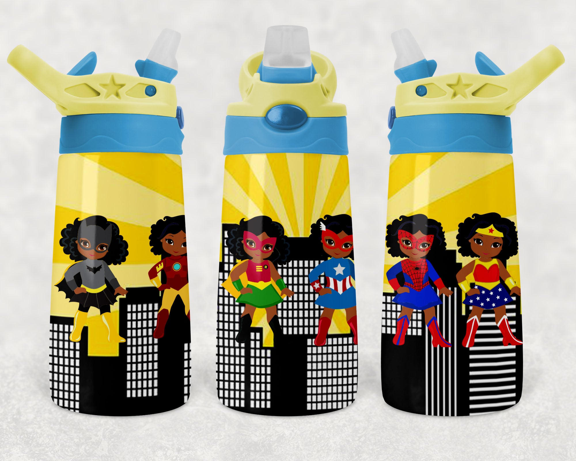 Super Hero Water Bottle – District Maker