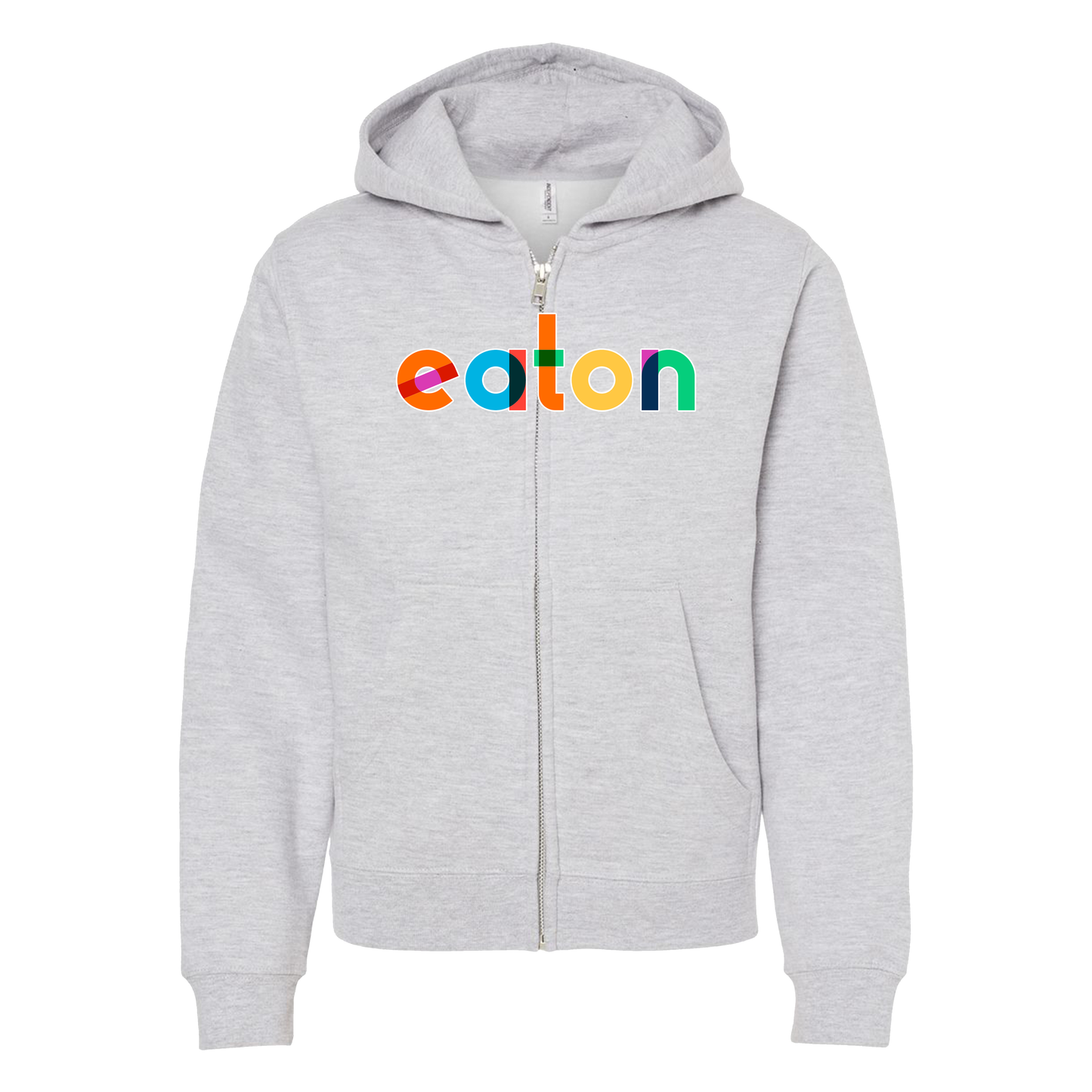Rainbow Eaton Youth Zippered Hoodie